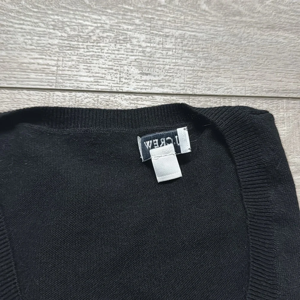 J. Crew Reimagined Black pullover v neck‎ Sweater
